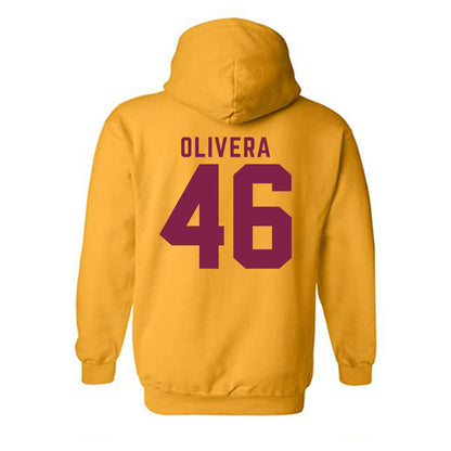 Arizona State - NCAA Baseball : Brandon Olivera - Classic Shersey Hooded Sweatshirt-1
