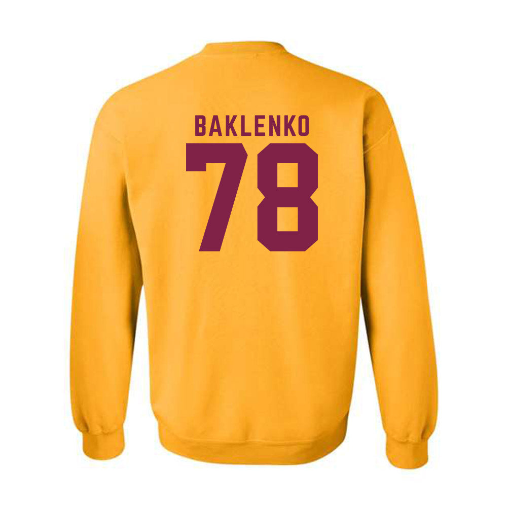 Arizona State - NCAA Football : Luke Baklenko - Classic Shersey Crewneck Sweatshirt-1