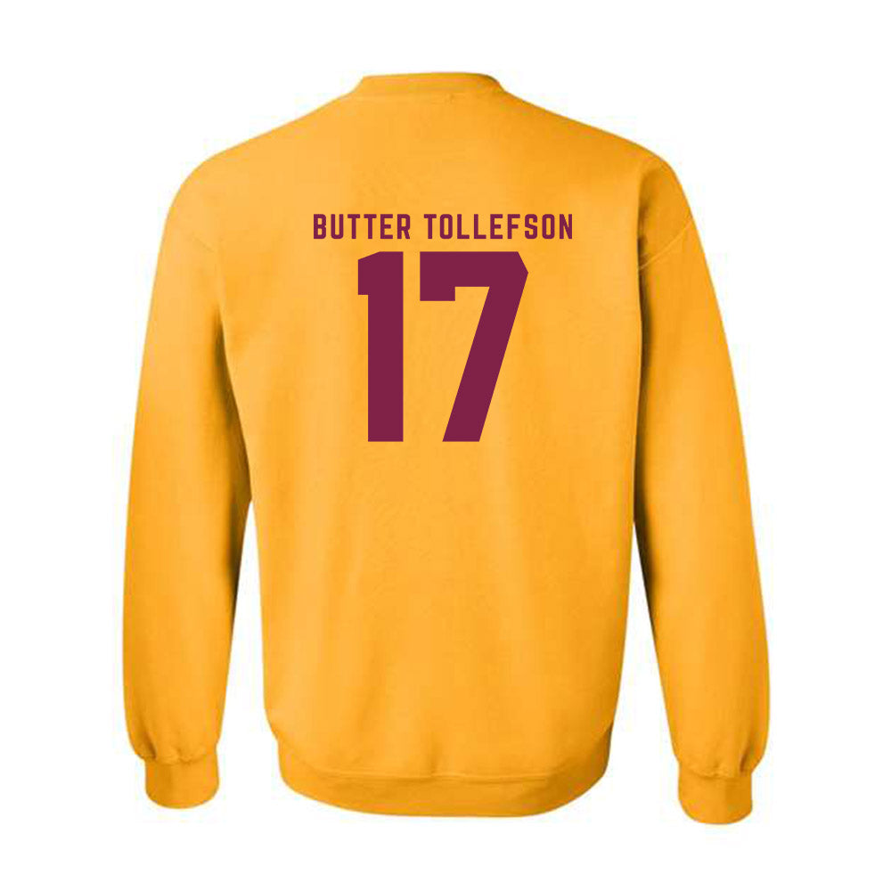 Arizona State - NCAA Football : Michael "Butter" Tollefson - Classic Shersey Crewneck Sweatshirt-1
