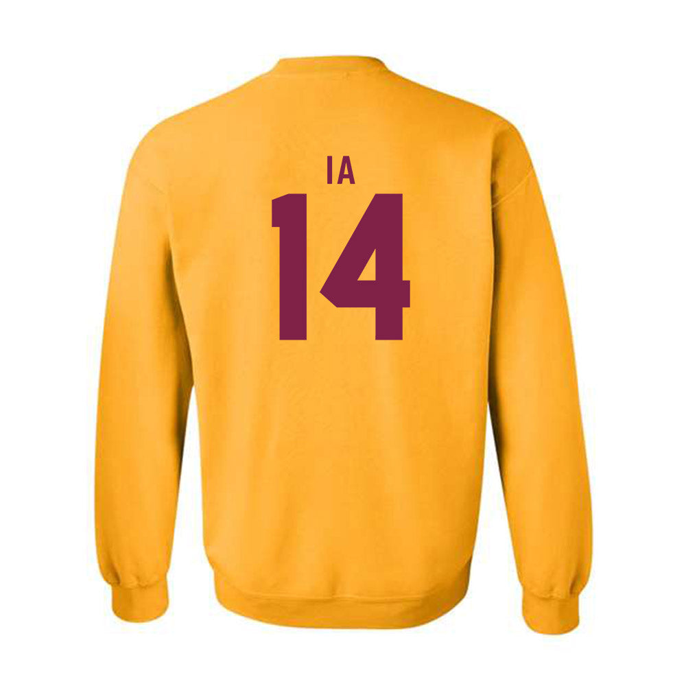 Arizona State - NCAA Football : AJ Ia - Classic Shersey Crewneck Sweatshirt-1