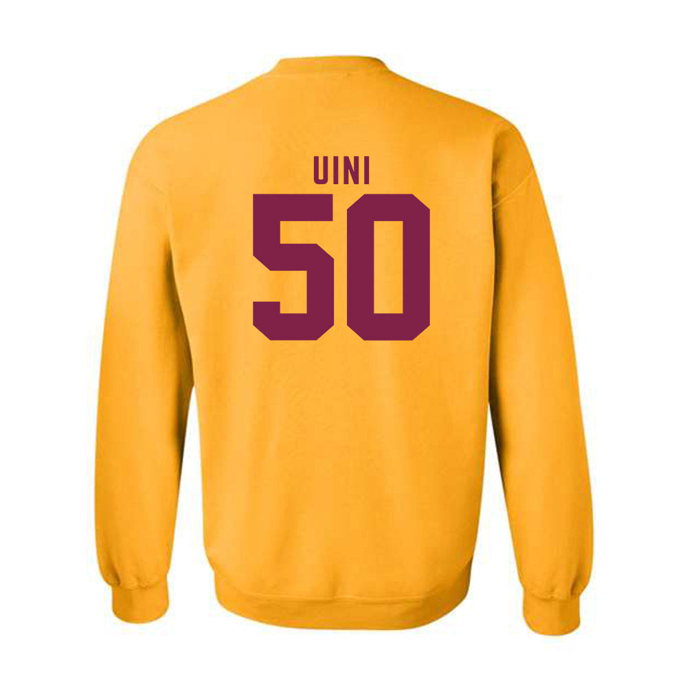 Arizona State - NCAA Football : Marques Uini - Classic Shersey Crewneck Sweatshirt-1