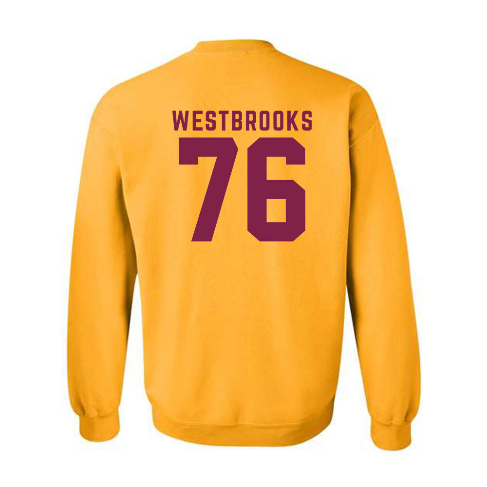 Arizona State - NCAA Football : Champ Westbrooks - Classic Shersey Crewneck Sweatshirt-1