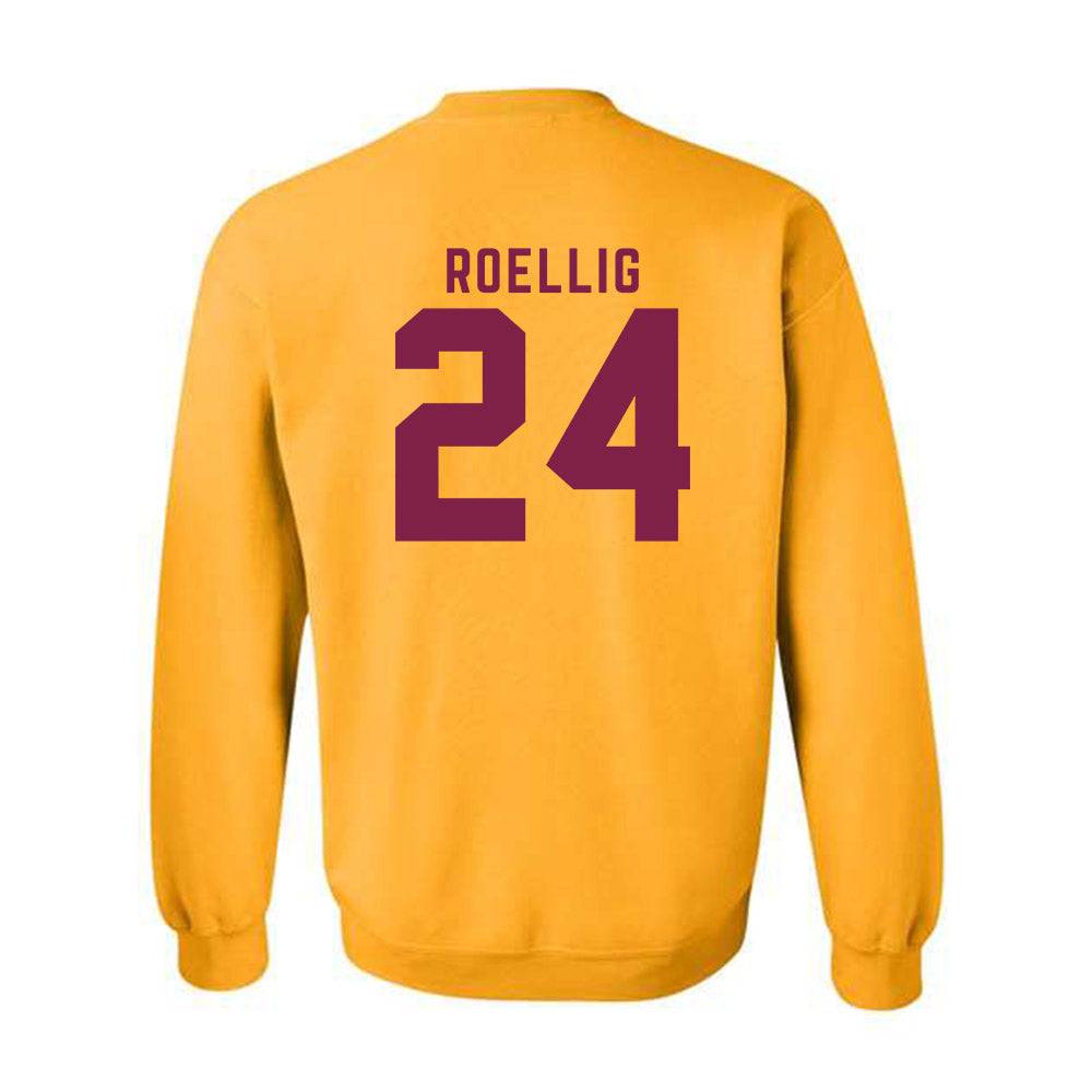 Arizona State - NCAA Baseball : Austen Roellig - Classic Shersey Crewneck Sweatshirt-1