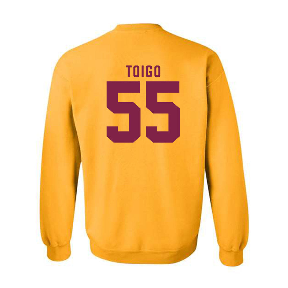 Arizona State - NCAA Baseball : Dean Toigo - Classic Shersey Crewneck Sweatshirt-1
