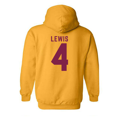 Arizona State - NCAA Women's Volleyball : Ella Lewis - Classic Shersey Hooded Sweatshirt-1