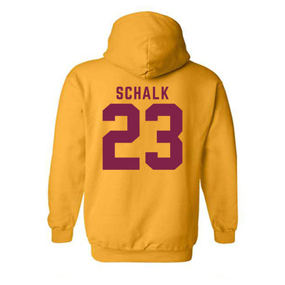 Arizona State - NCAA Women's Volleyball : Maeva Schalk - Classic Shersey Hooded Sweatshirt-1