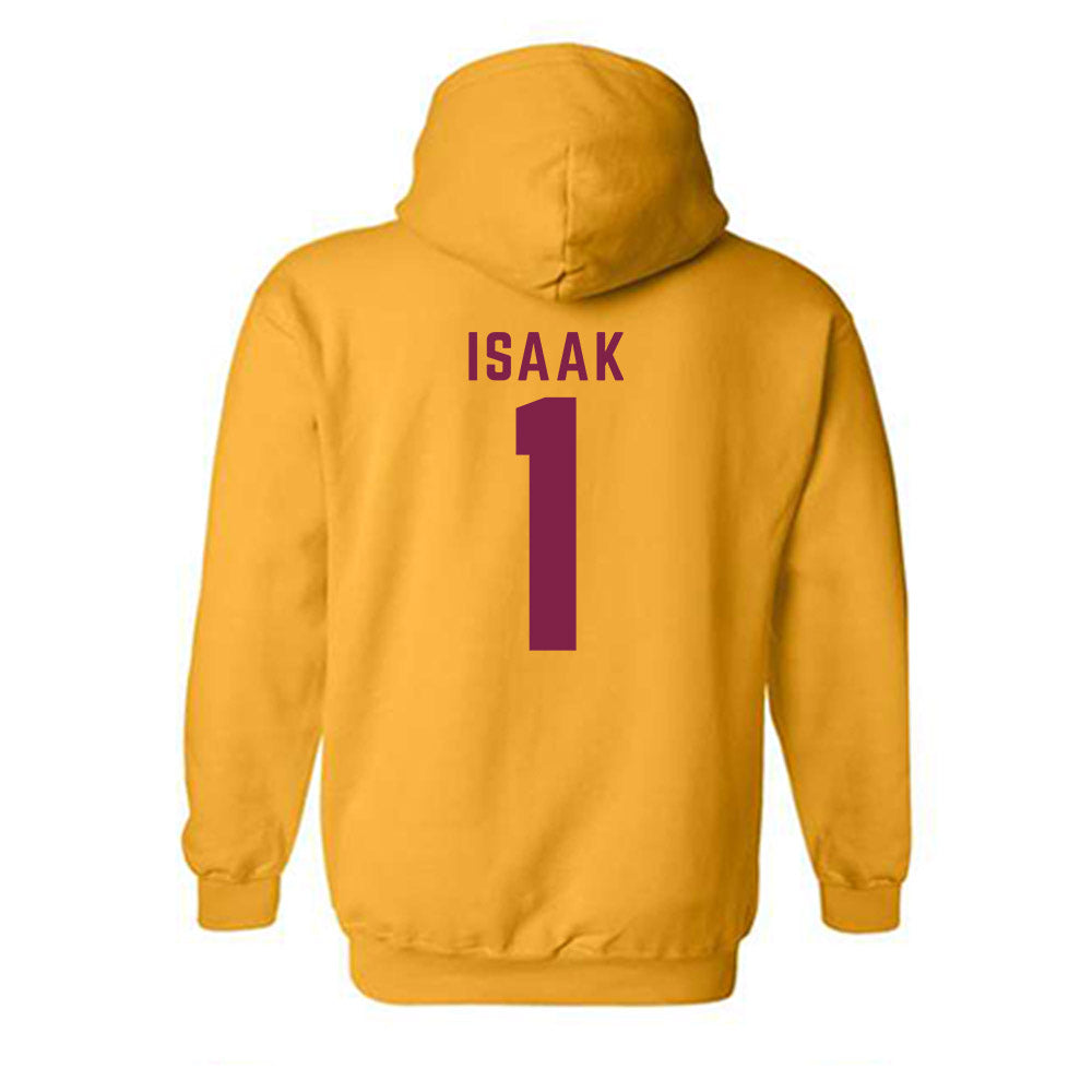 Arizona State - NCAA Wrestling : Luke Isaak - Classic Shersey Hooded Sweatshirt-1