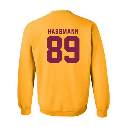 Arizona State - NCAA Football : Harry Hassmann - Classic Shersey Crewneck Sweatshirt-1