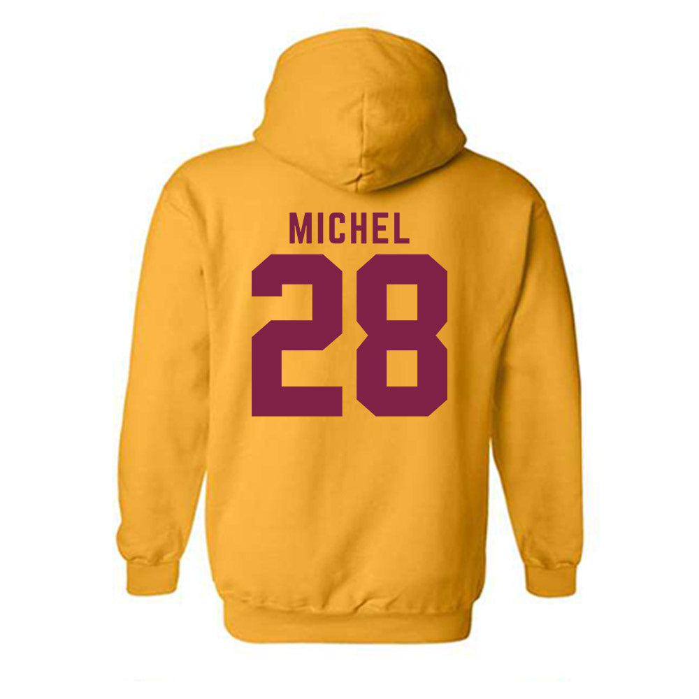 Arizona State - NCAA Baseball : Garrett Michel - Classic Shersey Hooded Sweatshirt-1