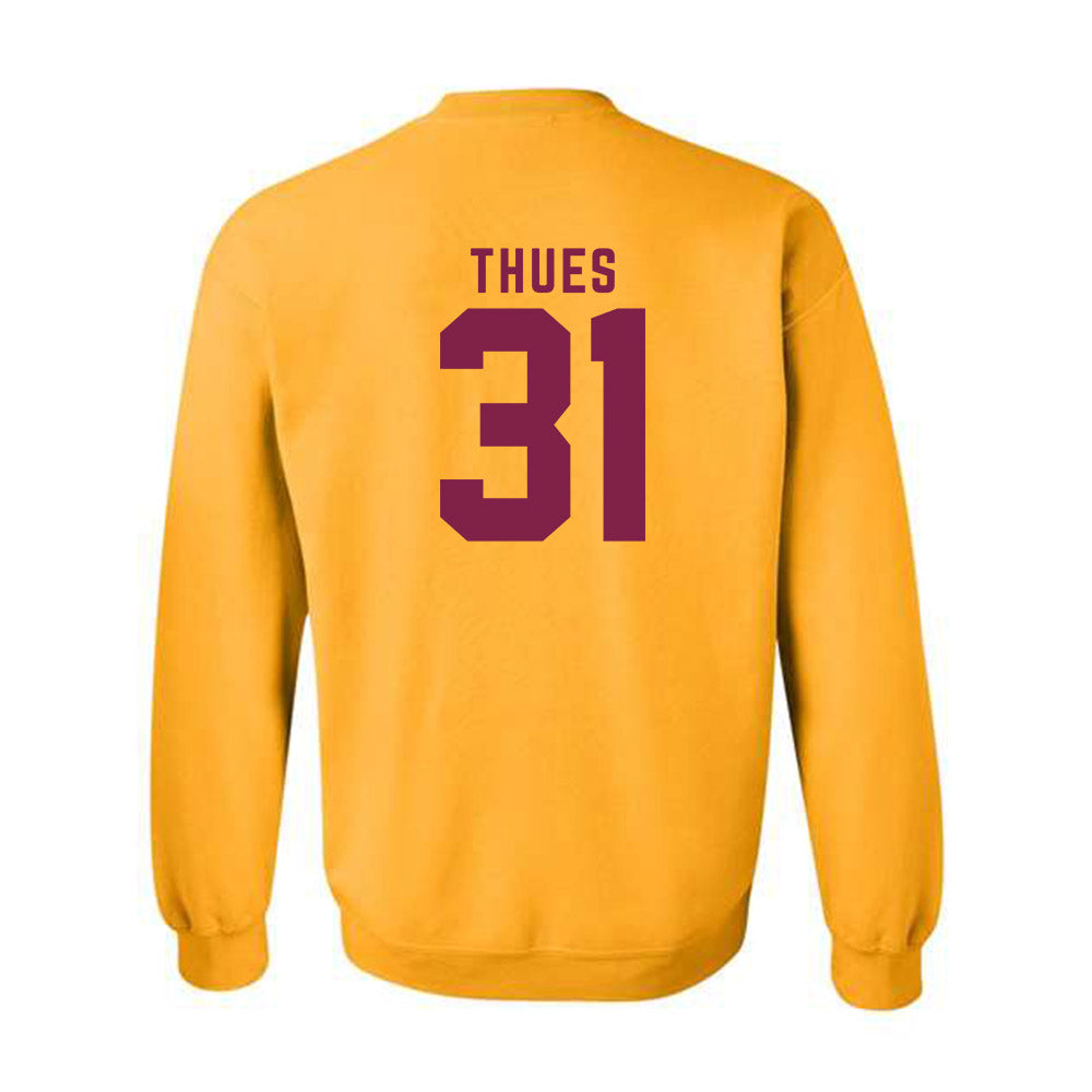 Arizona State - NCAA Football : Zeth Thues - Classic Shersey Crewneck Sweatshirt-1