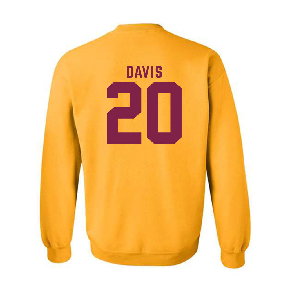 Arizona State - NCAA Softball : Takyla Davis - Classic Shersey Crewneck Sweatshirt-1
