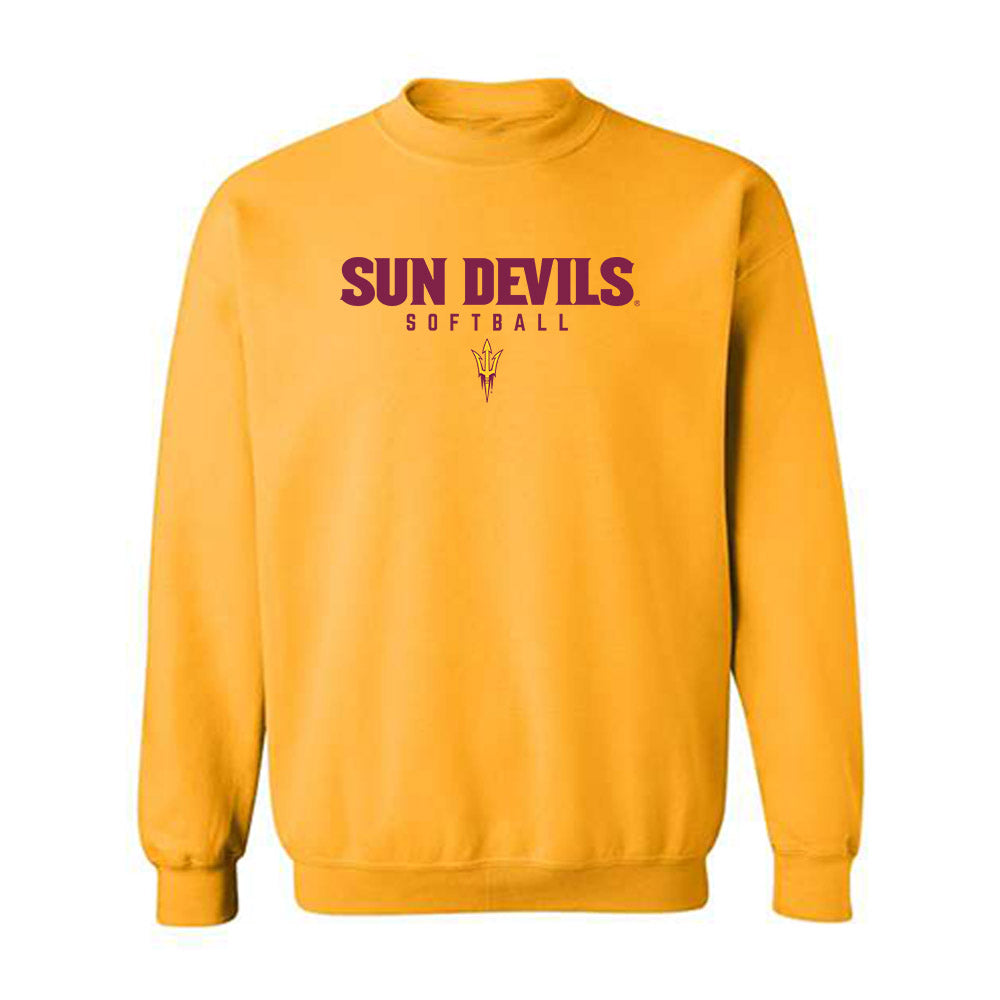 Arizona State - NCAA Softball : Takyla Davis - Classic Shersey Crewneck Sweatshirt-0