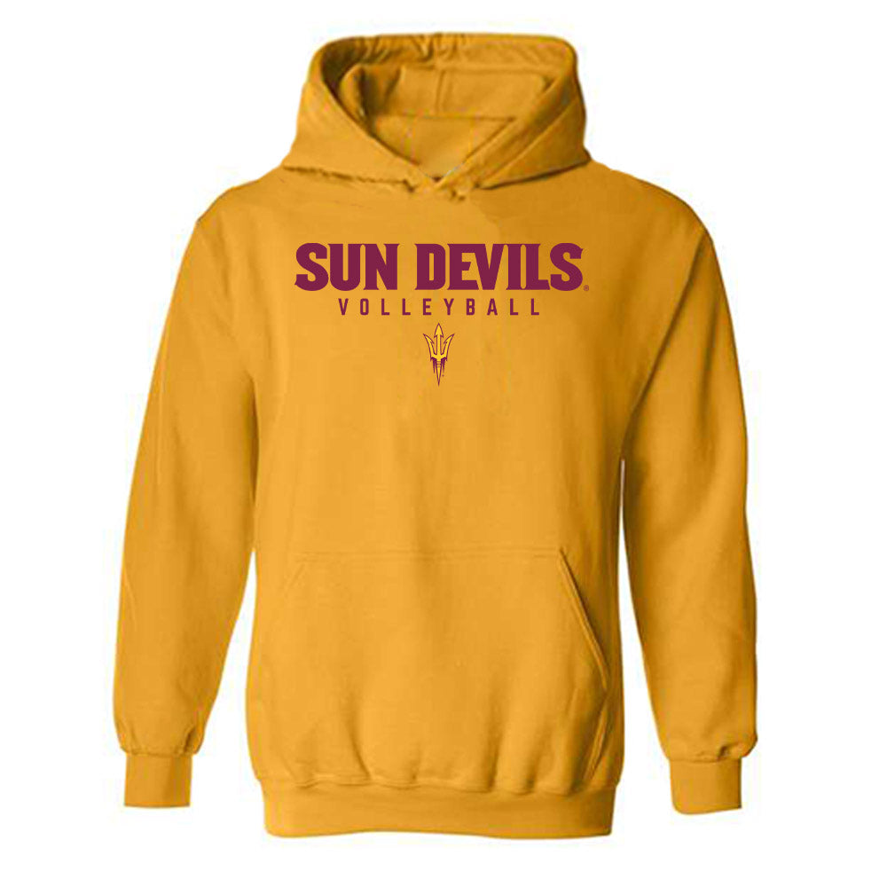 Arizona State - NCAA Women's Volleyball : Grace Martin - Classic Shersey Hooded Sweatshirt-0
