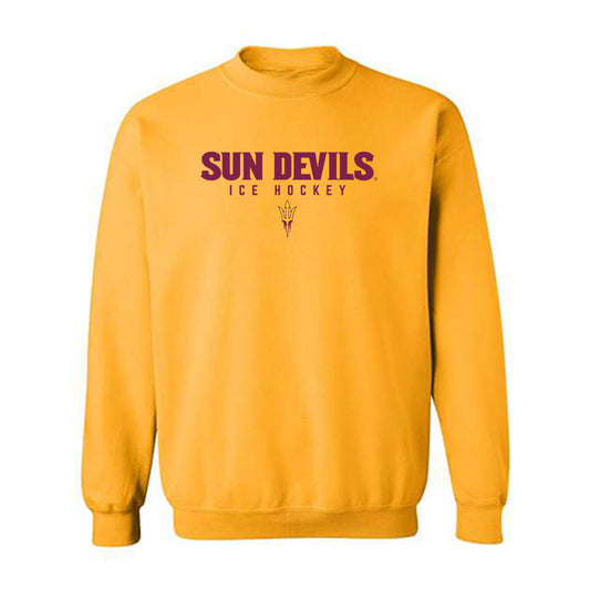 Arizona State - NCAA Men's Ice Hockey : Olivier Houde - Classic Shersey Crewneck Sweatshirt-0