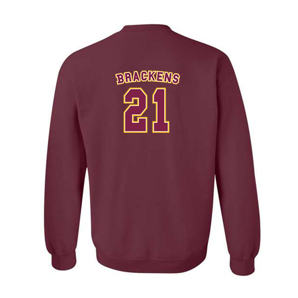 Arizona State - NCAA Women's Basketball : McKinna Brackens - Sports Shersey Crewneck Sweatshirt-1