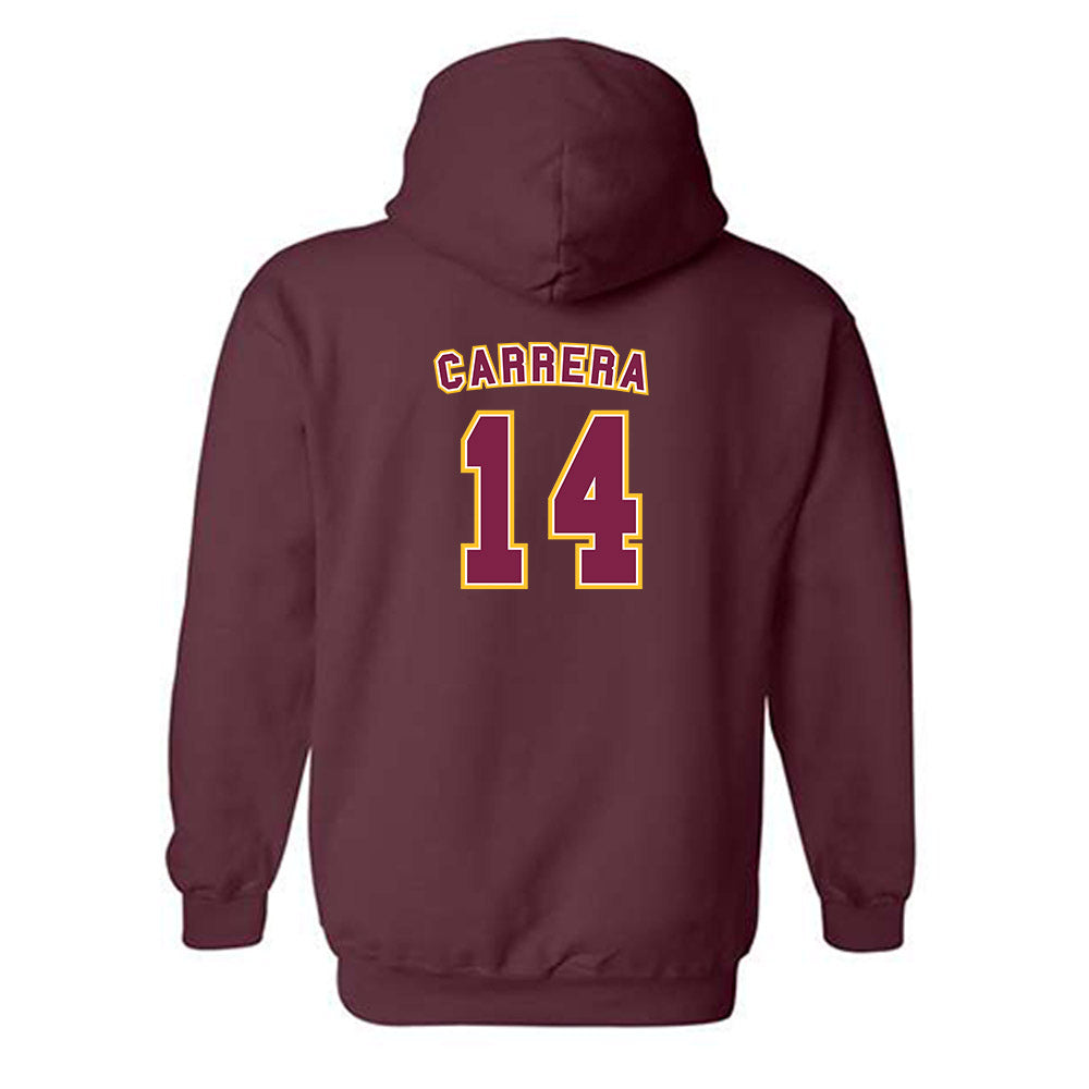 Arizona State - NCAA Women's Basketball : Heloisa Carrera - Sports Shersey Hooded Sweatshirt-1