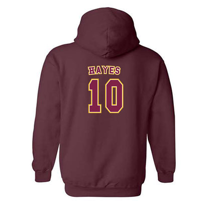 Arizona State - NCAA Women's Basketball : Acacia Hayes - Sports Shersey Hooded Sweatshirt-1