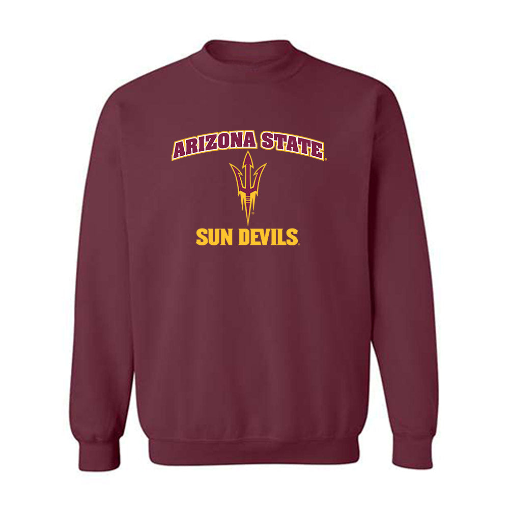Arizona State - NCAA Men's Basketball : Vijay Wallace - Sports Shersey Crewneck Sweatshirt-0
