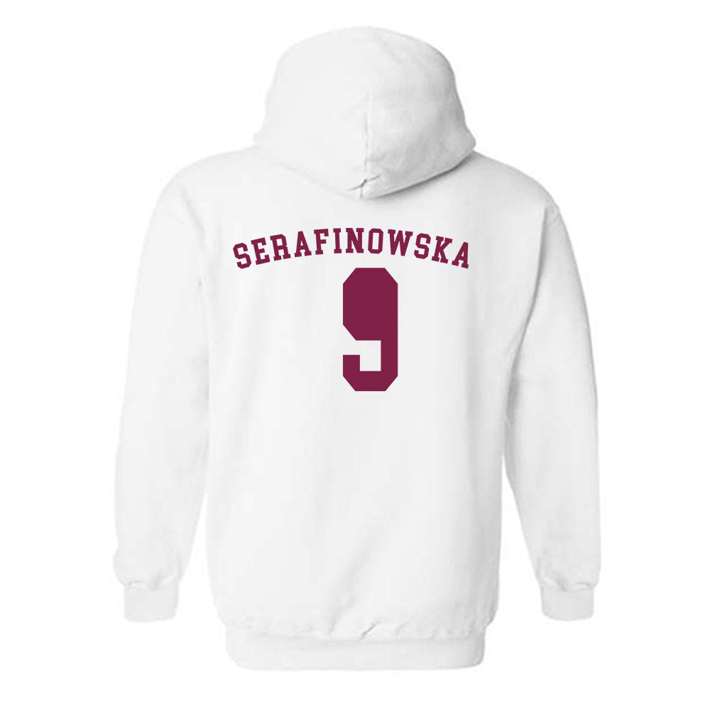 Arizona State - NCAA Women's Volleyball : Antonina Serafinowska - Sports Shersey Hooded Sweatshirt-1