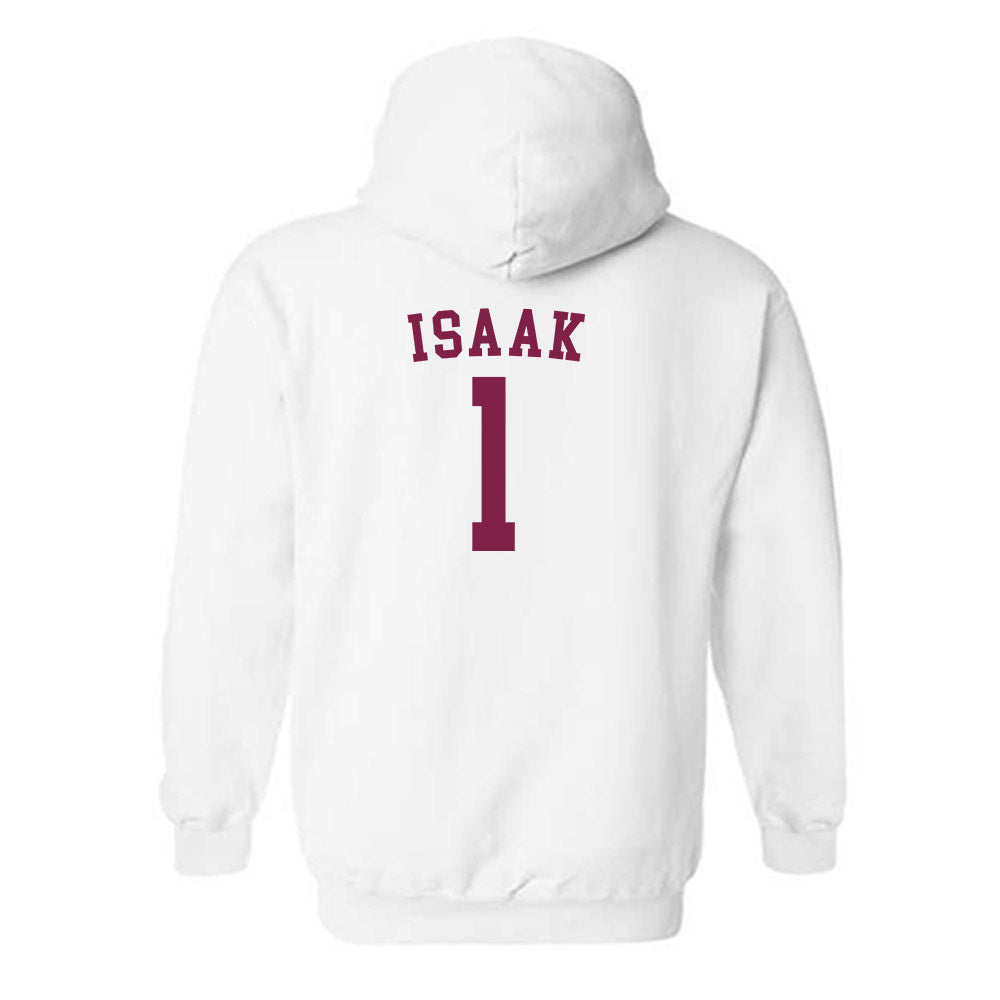 Arizona State - NCAA Wrestling : Luke Isaak - Sports Shersey Hooded Sweatshirt-1