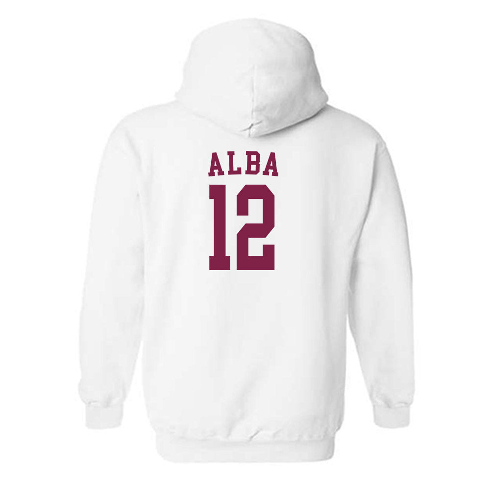 Arizona State - NCAA Baseball : Jaden Alba - Sports Shersey Hooded Sweatshirt-1