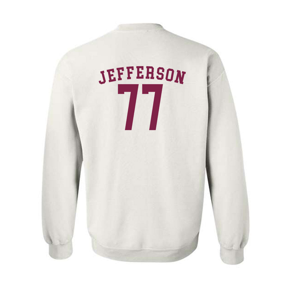 Arizona State - NCAA Football : Matai Jefferson - Sports Shersey Crewneck Sweatshirt-1