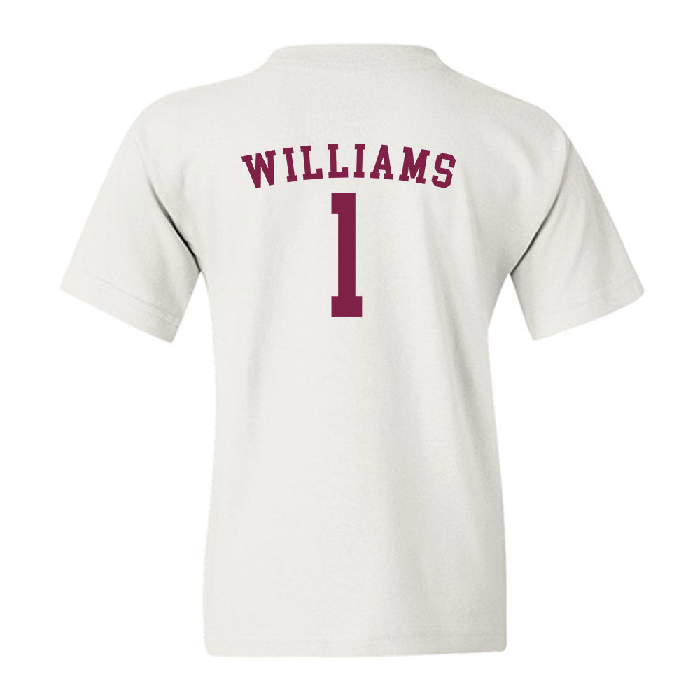 Arizona State - NCAA Women's Basketball : Amaya Williams - Sports Shersey Youth T-Shirt-1