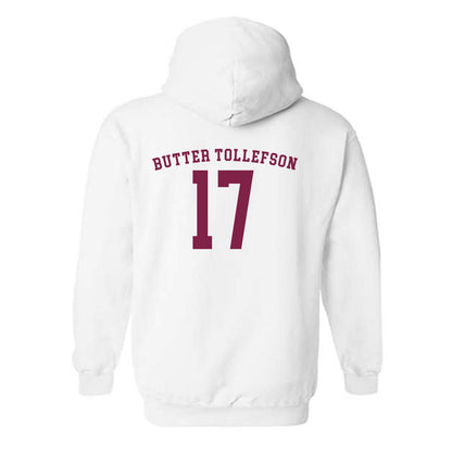 Arizona State - NCAA Football : Michael "Butter" Tollefson - Sports Shersey Hooded Sweatshirt-1
