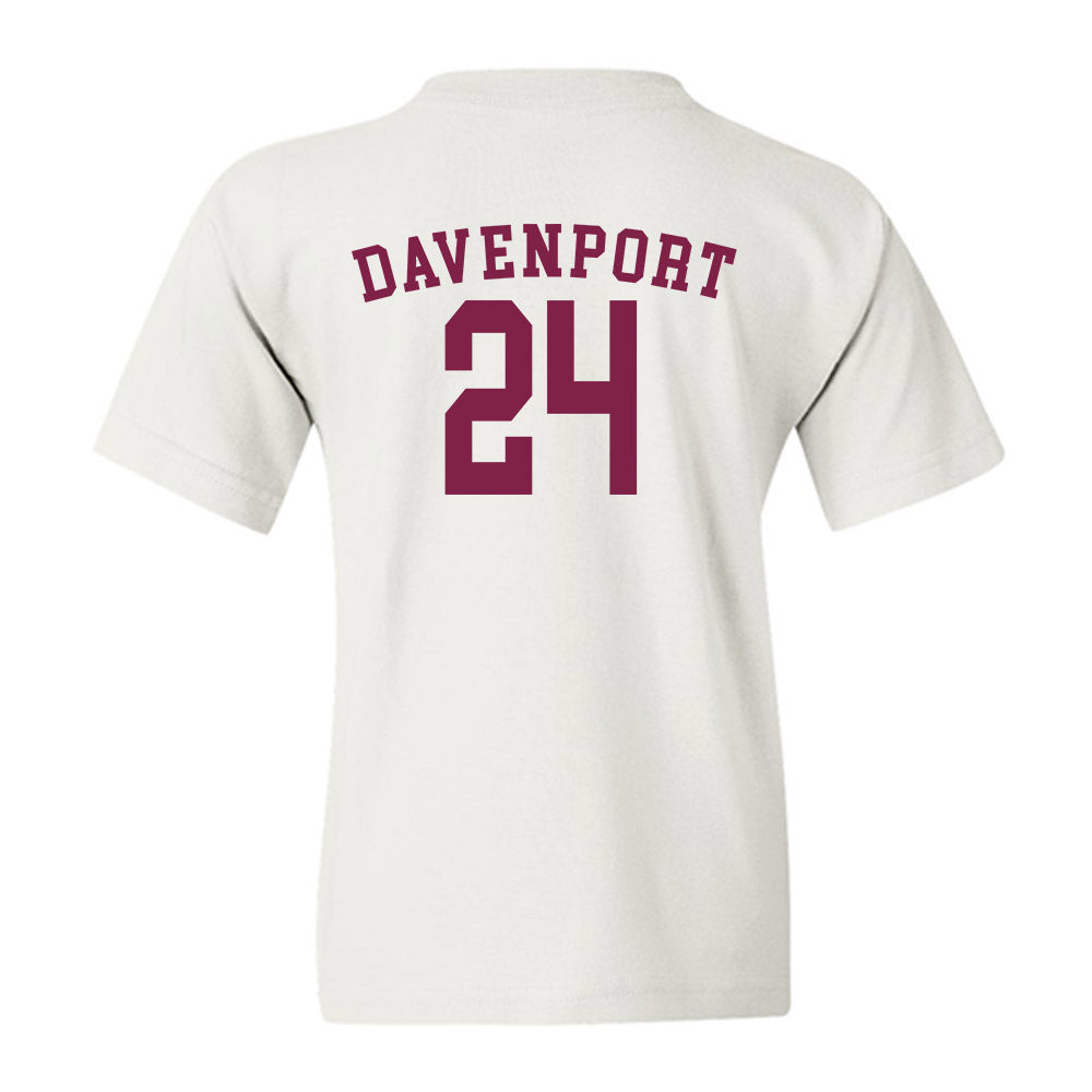 Arizona State - NCAA Women's Basketball : Deborah Davenport - Sports Shersey Youth T-Shirt-1