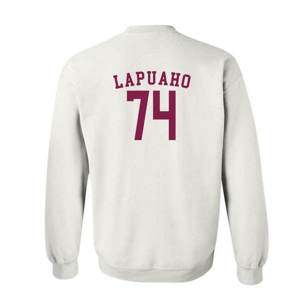 Arizona State - NCAA Football : Siosaia Lapuaho - Sports Shersey Crewneck Sweatshirt-1
