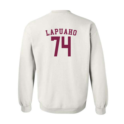 Arizona State - NCAA Football : Siosaia Lapuaho - Sports Shersey Crewneck Sweatshirt-1