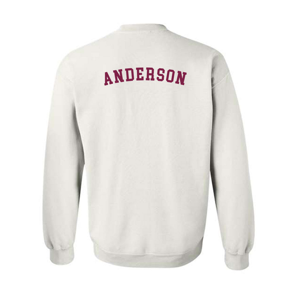 Arizona State - NCAA Men's Track & Field : Josiah Anderson - Sports Shersey Crewneck Sweatshirt-1