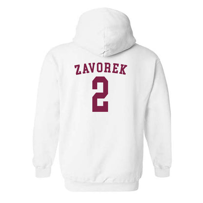 Arizona State - NCAA Baseball : Beckett Zavorek - Sports Shersey Hooded Sweatshirt-1