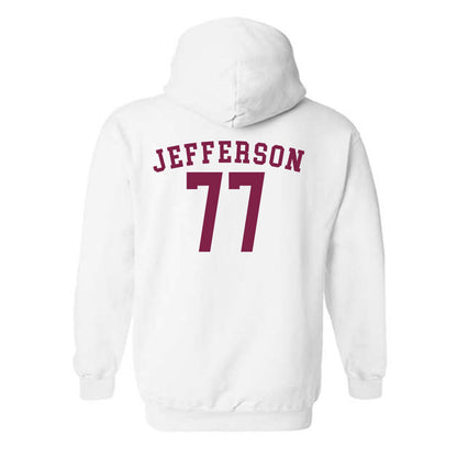 Arizona State - NCAA Football : Matai Jefferson - Sports Shersey Hooded Sweatshirt-1