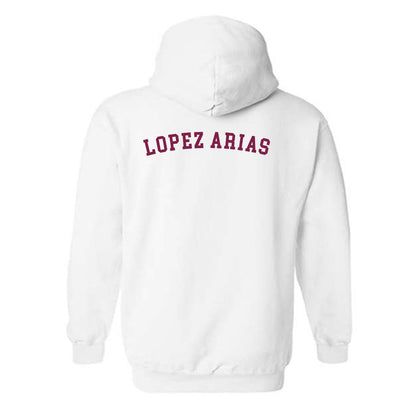 Arizona State - NCAA Women's Track & Field : Ines Lopez Arias - Sports Shersey Hooded Sweatshirt-1