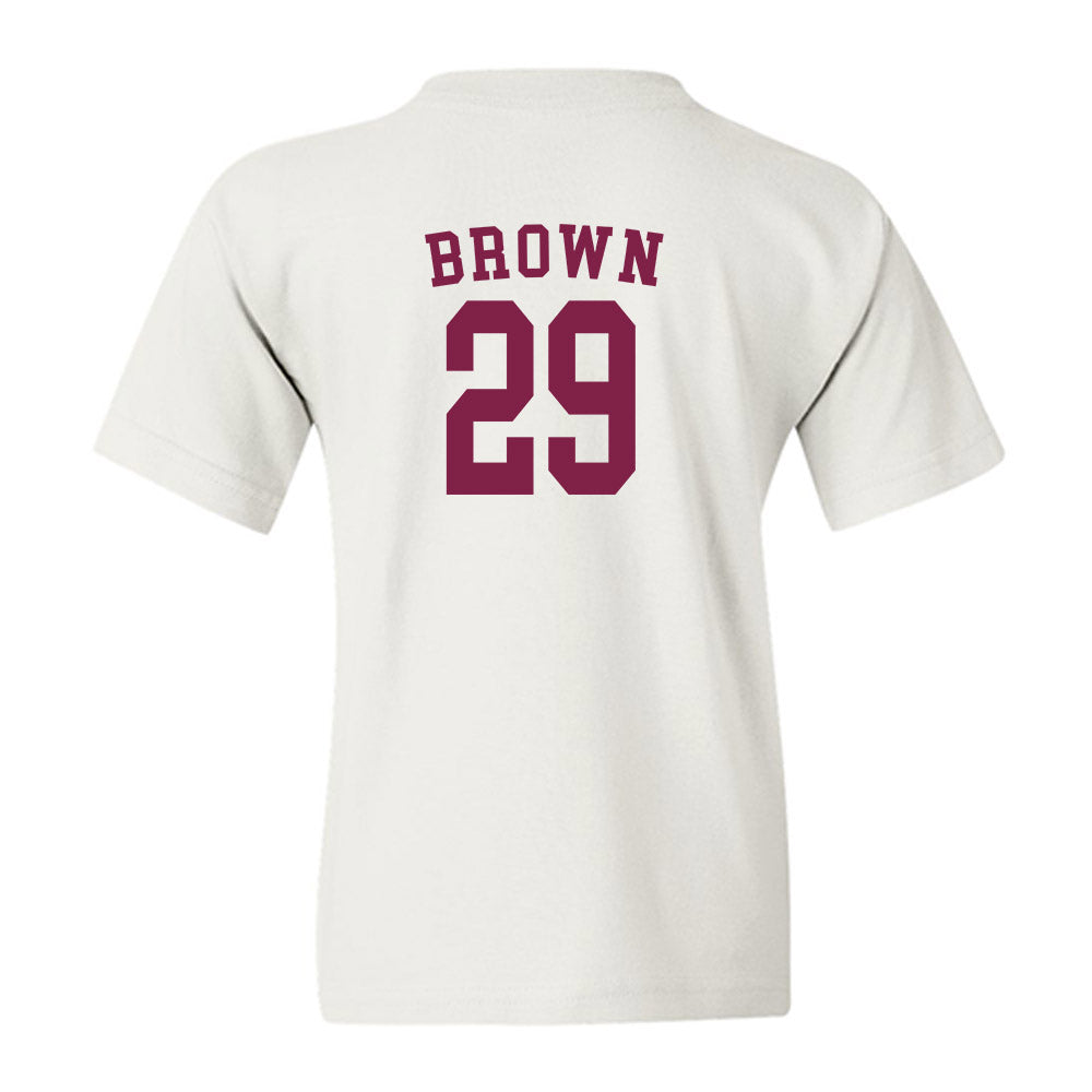 Arizona State - NCAA Baseball : Tommy Brown - Sports Shersey Youth T-Shirt-1