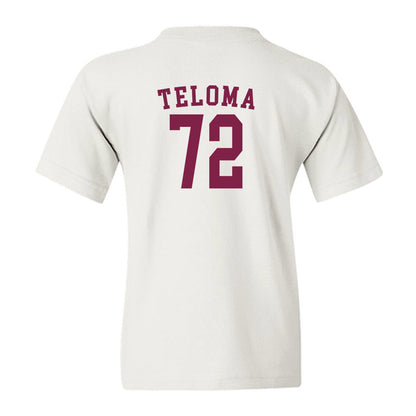 Arizona State - NCAA Football : Doughless Teloma - Sports Shersey Youth T-Shirt-1