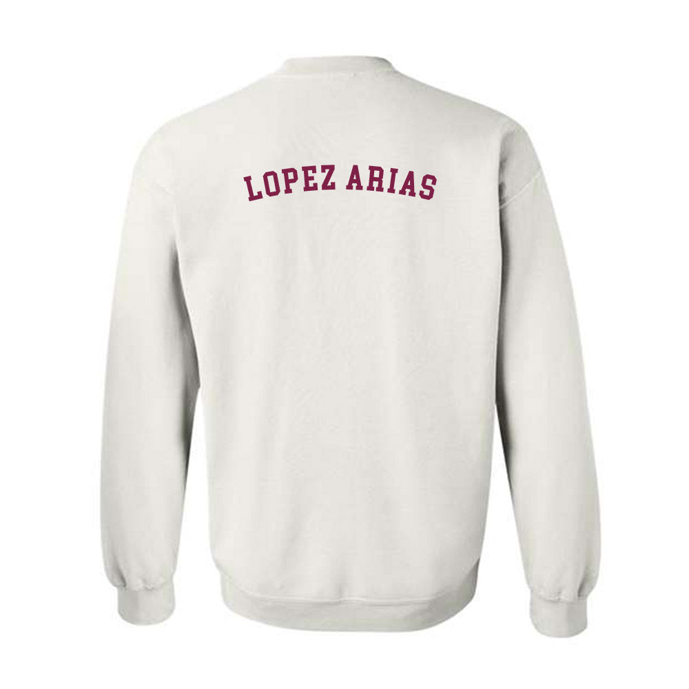 Arizona State - NCAA Women's Track & Field : Ines Lopez Arias - Sports Shersey Crewneck Sweatshirt-1