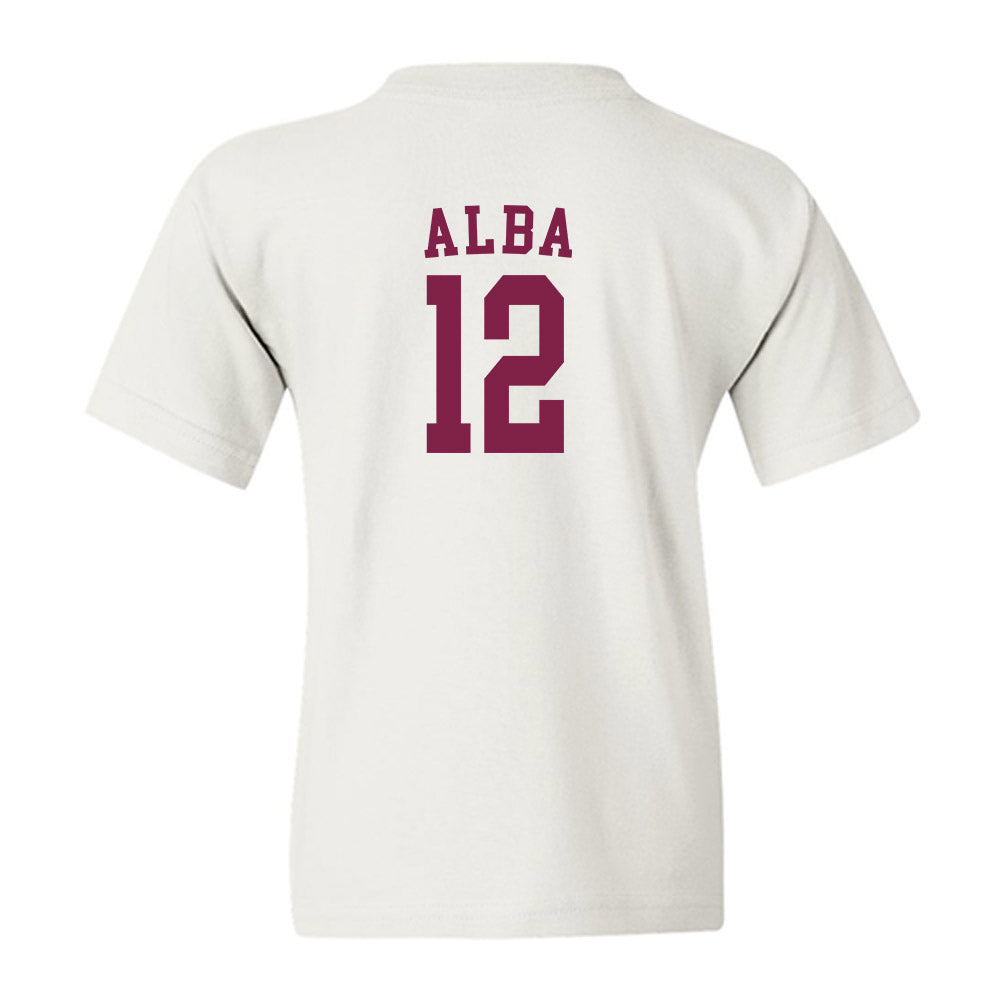 Arizona State - NCAA Baseball : Jaden Alba - Sports Shersey Youth T-Shirt-1