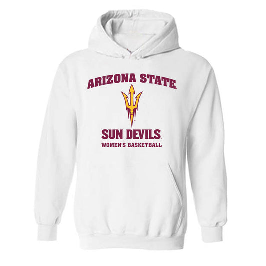 Arizona State - NCAA Women's Basketball : Acacia Hayes - Sports Shersey Hooded Sweatshirt-0