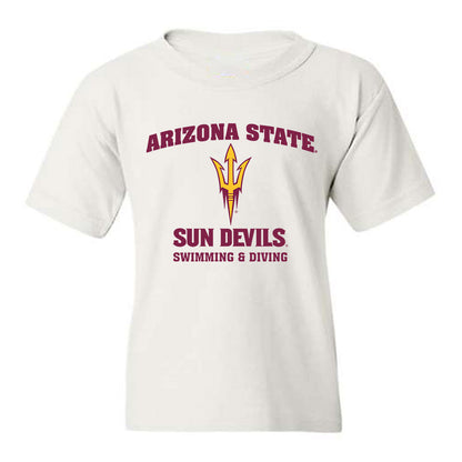 Arizona State - NCAA Men's Swimming & Diving : Tommy Palmer - Sports Shersey Youth T-Shirt-0