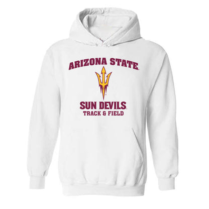 Arizona State - NCAA Men's Track & Field : Braylen Singleton - Sports Shersey Hooded Sweatshirt-0