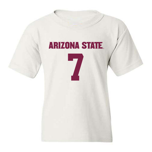 Arizona State - NCAA Women's Soccer : Tatum Thomason - Replica Shersey Youth T-Shirt-0