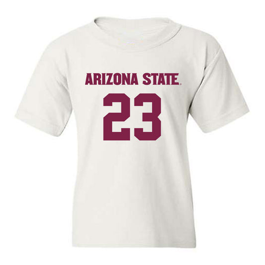 Arizona State - NCAA Women's Soccer : Emmie Ennis - Replica Shersey Youth T-Shirt-0