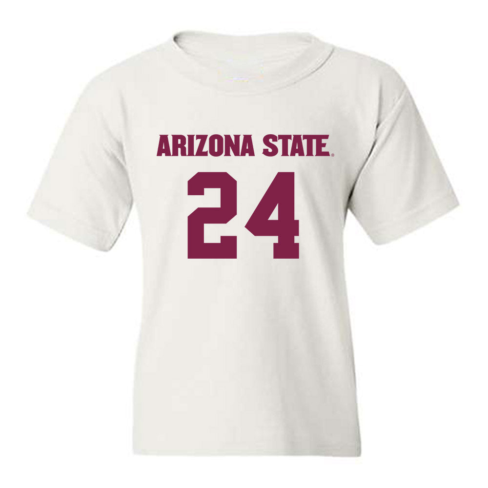 Arizona State - NCAA Women's Soccer : Katherine Ozard - Replica Shersey Youth T-Shirt-0