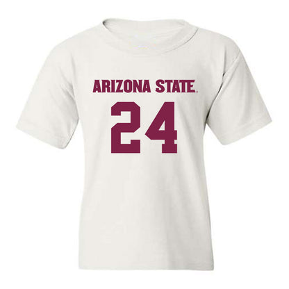 Arizona State - NCAA Women's Soccer : Katherine Ozard - Replica Shersey Youth T-Shirt-0