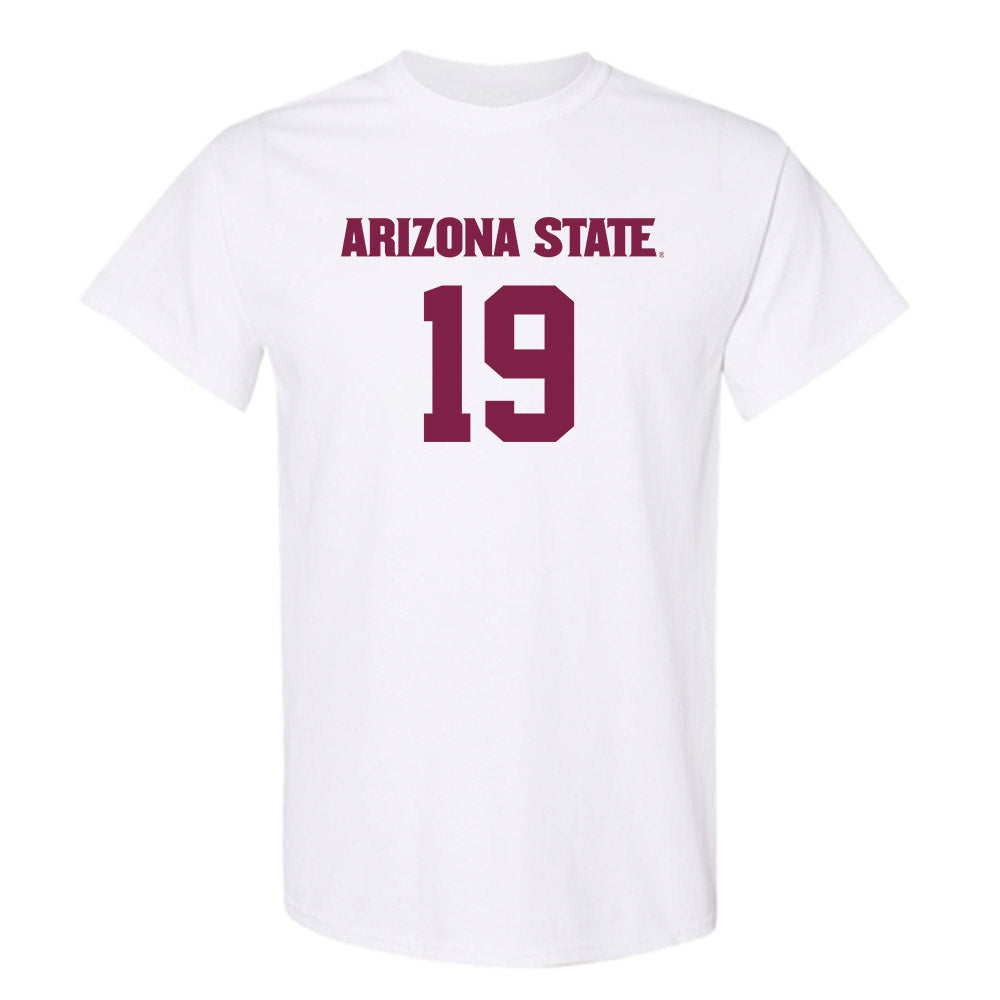 Arizona State - NCAA Women's Soccer : Sierra Bergen - Replica Shersey T-Shirt-0