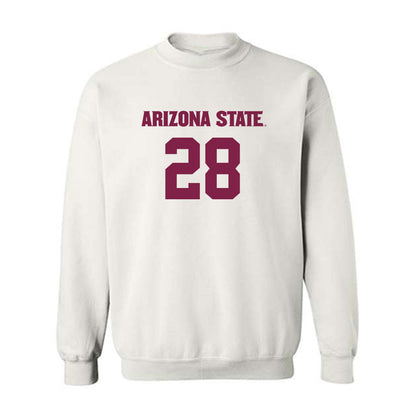 Arizona State - NCAA Women's Soccer : Norah Bell - Replica Shersey Crewneck Sweatshirt-0