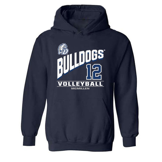 Drake - NCAA Women's Volleyball : Shay McMillen - Classic Fashion Shersey Hooded Sweatshirt-0