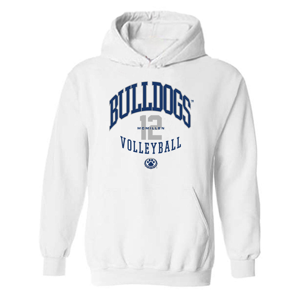 Drake - NCAA Women's Volleyball : Shay McMillen - Classic Fashion Shersey Hooded Sweatshirt-0